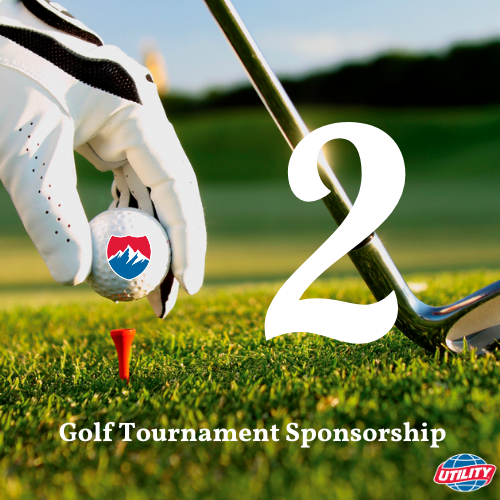 Golf Tournament Sponsor with 2 players