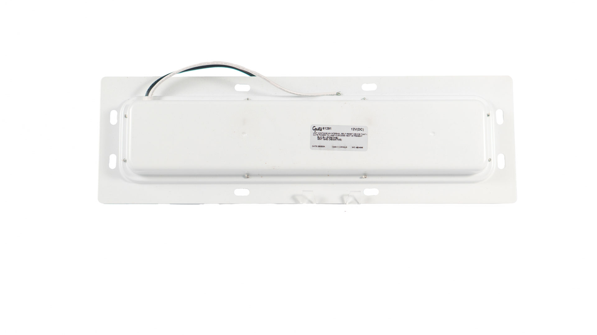 RECESSED MOUNT CLEAR RECTANGULAR