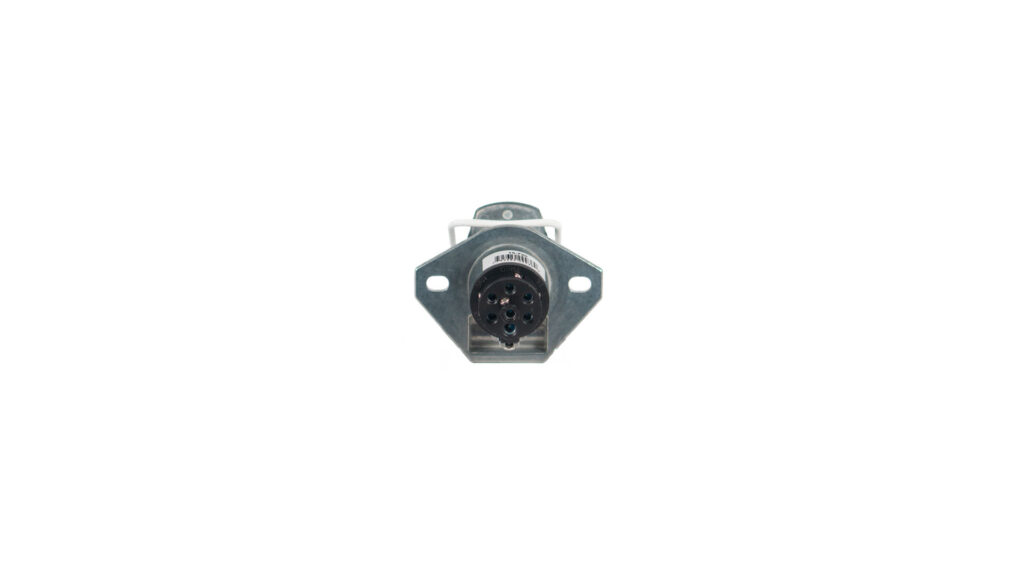 SOCKET, 7-WAY SPLIT PIN 2 HOLE MOUNT DIE-CAST SCREW